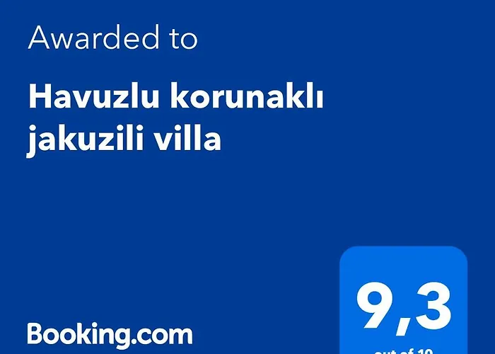 Havuzlu Korunakli Jakuzili Willa Fethiye